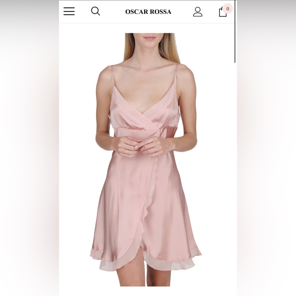 Women's 100% Silk Chemise with Front Slit